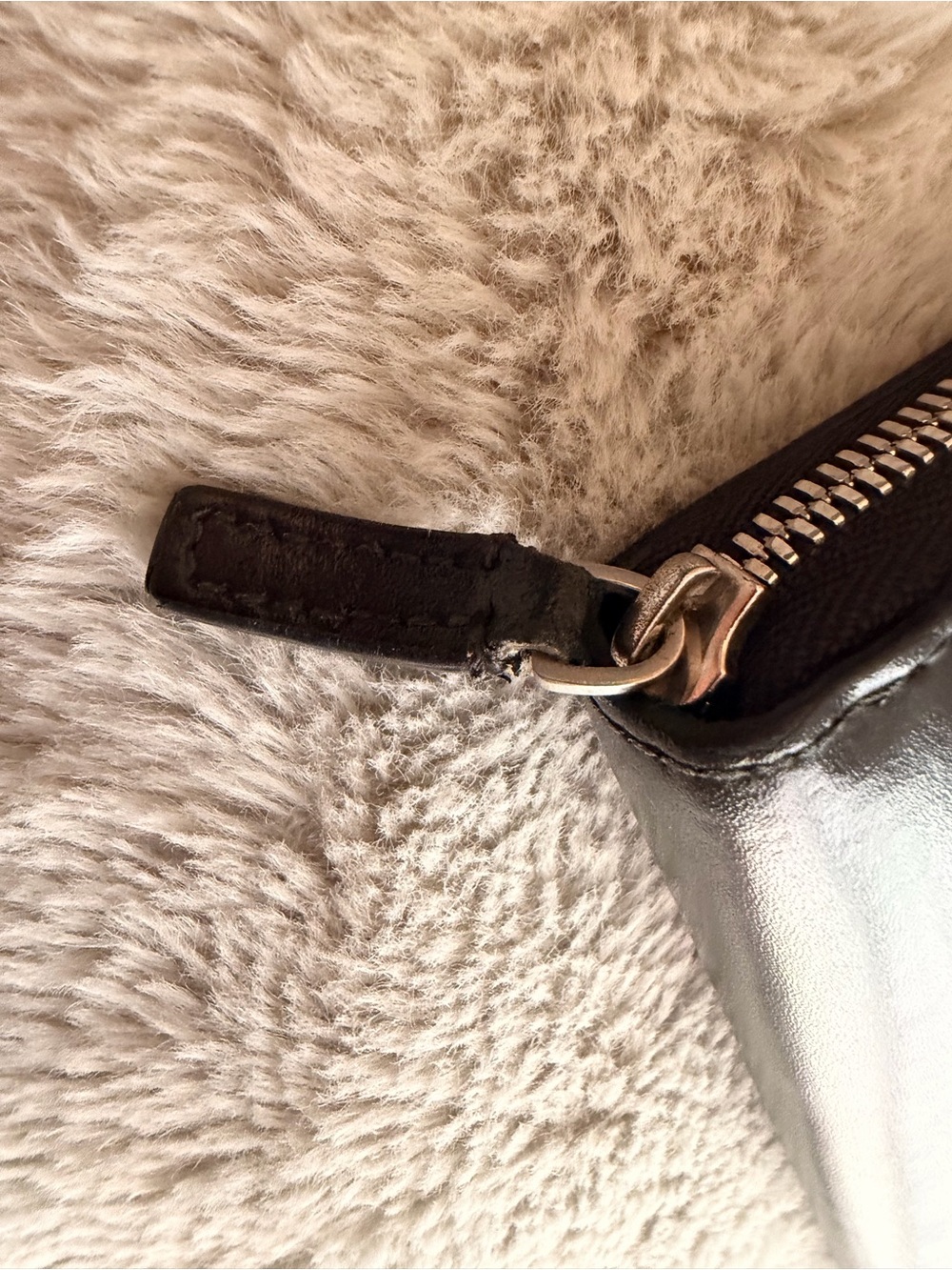 Authentic Balenciaga Black Leather Zip Wallet - Picture 3 of 7
